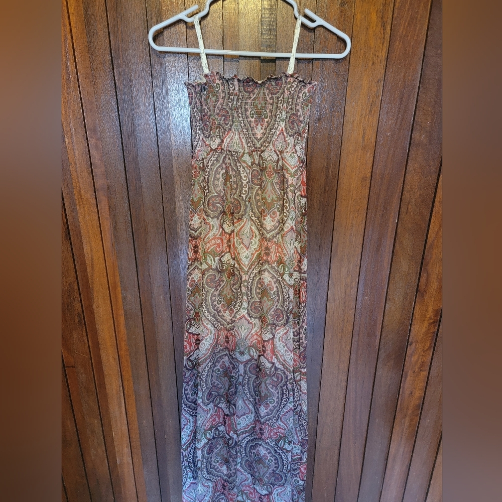 Womens dress,guess,size small,paisley,maxi